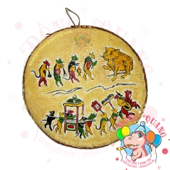 Mẹt tre vẽ trang trí 40cm