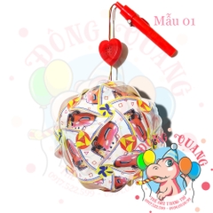 Đèn Trung thu nhựa banh nhỏ SS (12 mẫu)