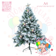 Cây thông phủ tuyết (cành treo)