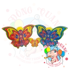 Đèn Trung thu giấy kiếng khung nhựa lớn 25cm