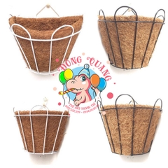 Giỏ hoa xơ dừa