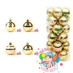 Set 24 châu hỗn hợp 6 kiểu