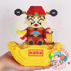 Mô hình Thần tài lắp ráp 1