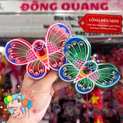 Đèn giấy kiếng khung nhựa mini loại 3
