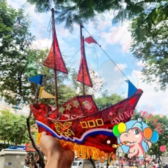 Đèn Trung thu Thuyền giấy kiếng 3