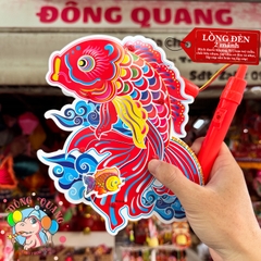 Đèn Trung thu nhựa 2 mảnh SS