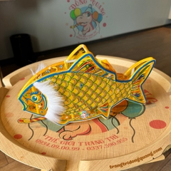 Đèn Trung thu giấy kiếng khung nhựa lớn 25cm