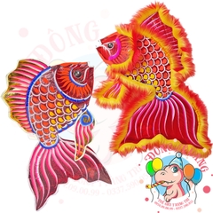 Đèn Trung thu Cá chép nhảy giấy kiếng (cỡ lớn)
