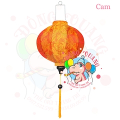 Lồng đèn Hội An vải gấm - dáng tròn