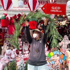 Dây trang trí lá PE nhuyễn