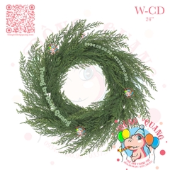 Vòng hoa lá PE nhuyễn