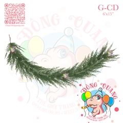 Dây trang trí lá PE nhuyễn