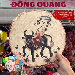 Mẹt tre vẽ trang trí 40cm