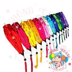 Lồng đèn Hội An vải phi bóng - dáng tròn (treo ngoài trời)