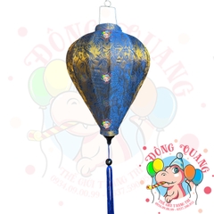 Lồng đèn Hội An vải gấm - dáng tỏi