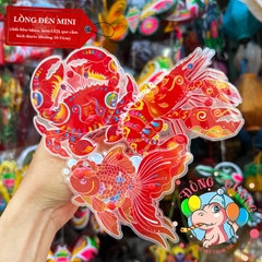 Combo lồng đèn mini nhựa 2 mảnh