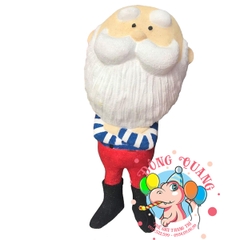 Ông già Santa Claus khoanh tay (xốp)