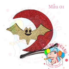 Kẹp tóc Halloween 1 (06 mẫu)