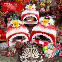 Đầu Lân giấy bồi truyền thống