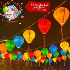 Bóng đèn LED gắn lồng đèn Hội An