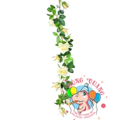 Hoa hồng - dây - 7 bông, 7 nụ