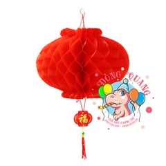 Đèn lồng tổ ong form dày treo ngoài trời