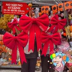 Nơ Vải Nhung Đỏ (20-150cm)