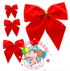 Nơ nhung đỏ (chiếc)