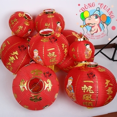 Lồng đèn vải tròn - Tiên Đồng Ngọc Nữ