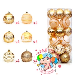 Set 24 châu hỗn hợp 6 kiểu