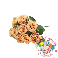 Hoa Hồng nhung - bụi - 9 bông