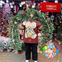 Dây trang trí 4 loại lá có trang trí