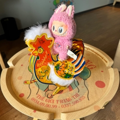 Đèn Trung thu giấy kiếng khung nhựa lớn 25cm