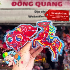 Combo lồng đèn mini nhựa 2 mảnh