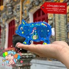 Đèn giấy kiếng khung nhựa mini loại 1
