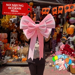 Nơ Vải Nhung Hồng (30-80cm)