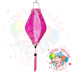 Lồng đèn Hội An vải gấm - dáng na