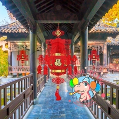 Lồng đèn nỉ Tết (21 mẫu)