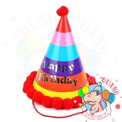 Nón sinh nhật viền bi 2