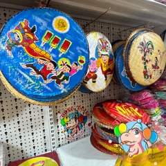 Bộ mẹt tre vẽ trang trí chủ đề Trung thu