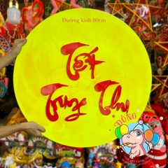 Mặt trăng fomex trang trí tiểu cảnh