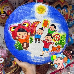 Mẹt tre vẽ trang trí 40cm