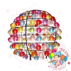 Lồng đèn vải tròn trơn