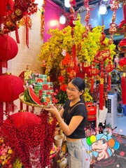 Tiểu cảnh trang trí Tết