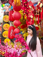 Tiểu cảnh trang trí Tết