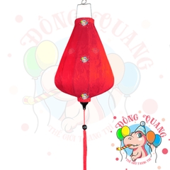 Lồng đèn Hội An vải gấm - dáng kim cương