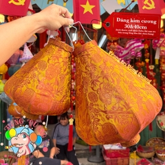 Lồng đèn Hội An vải gấm - dáng kim cương
