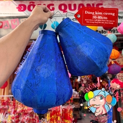 Lồng đèn Hội An vải gấm - dáng kim cương