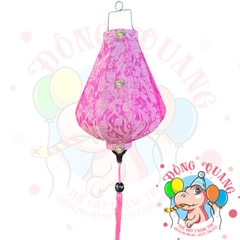 Lồng đèn Hội An vải gấm - dáng kim cương