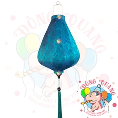 Lồng đèn Hội An vải gấm - dáng kim cương